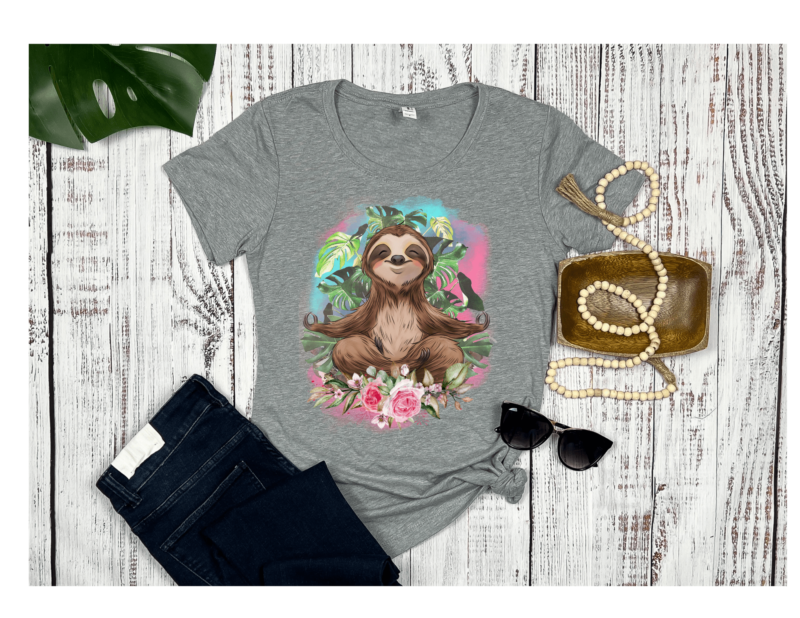 Grey Sloth Women's T-Shirt