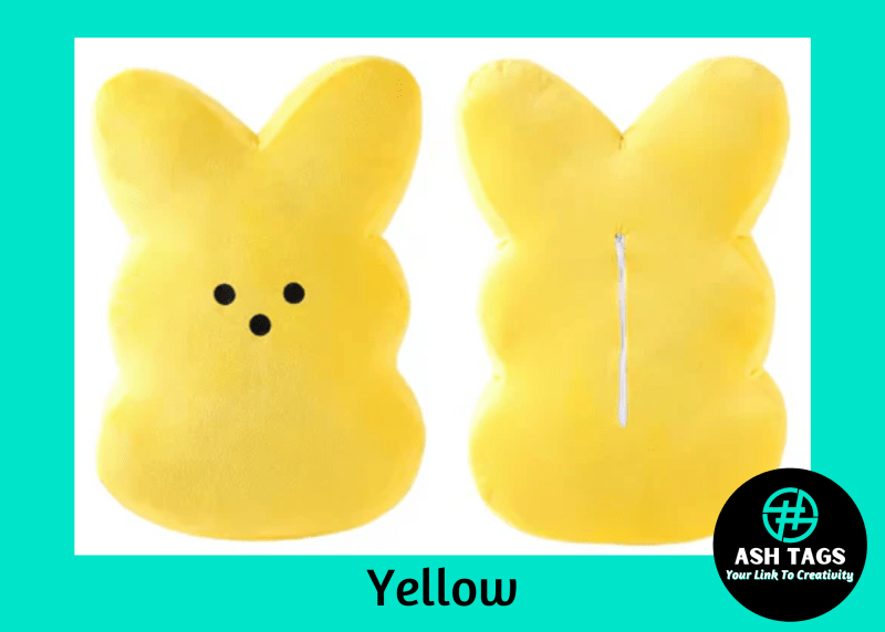 JUMBO Easter Peep Bunny - With Zipper Pouch! - Image 4